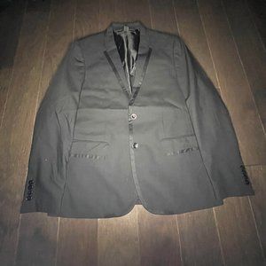 21Men Black Suit (Jacket & Pants)